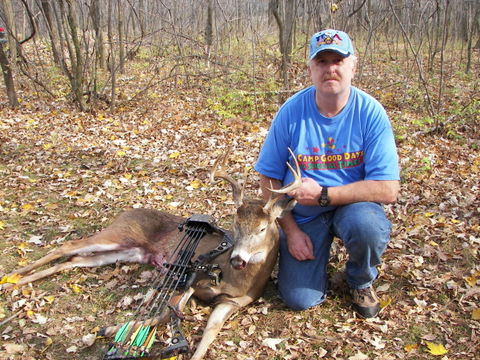 Harvested Whitetail Buck